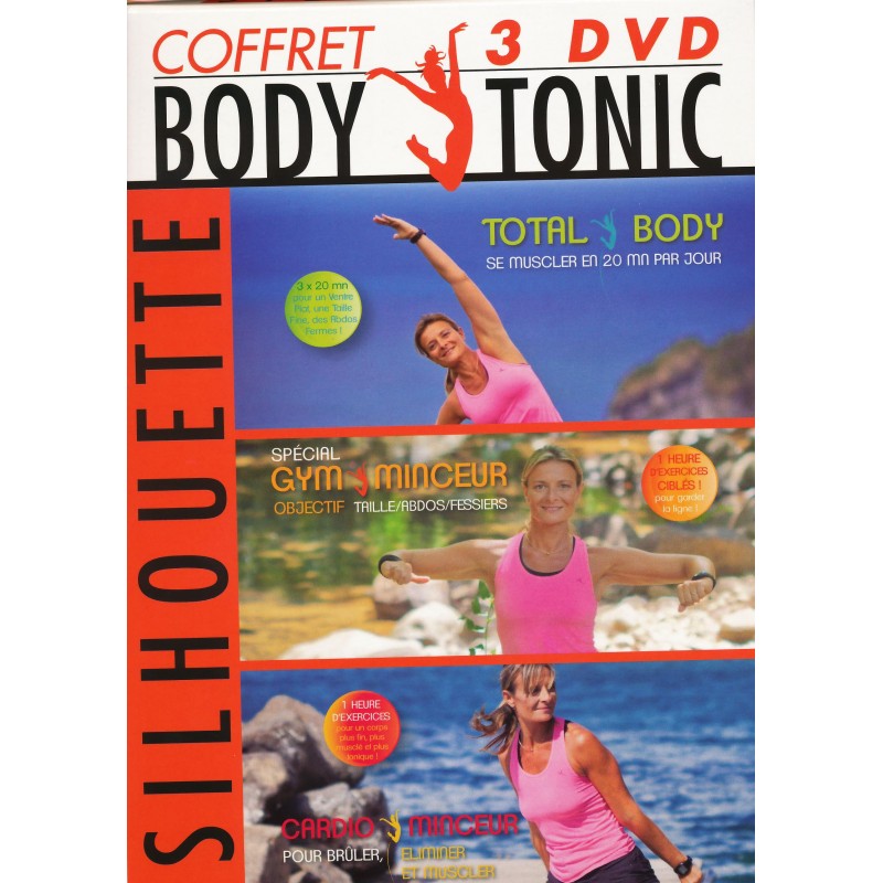 BODY TONIC AVEC S. CORNET - SILHOUETTE - COFFRET 3 DVD
