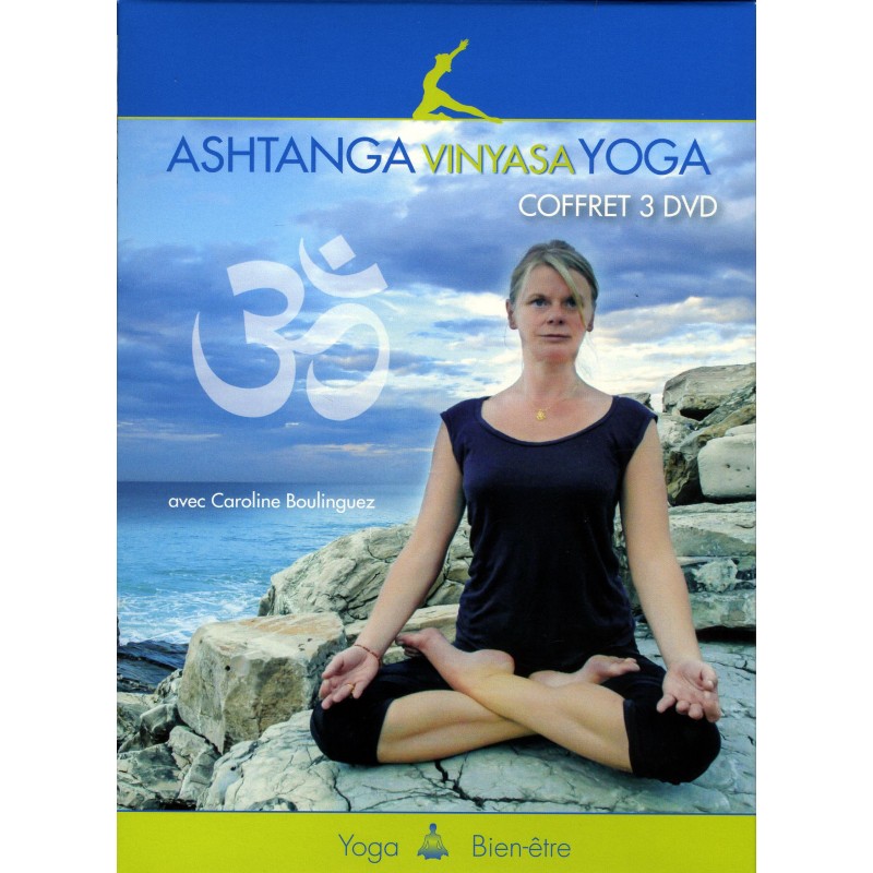 COFFRET ASHTANGA VINYASA YOGA 3 DVD