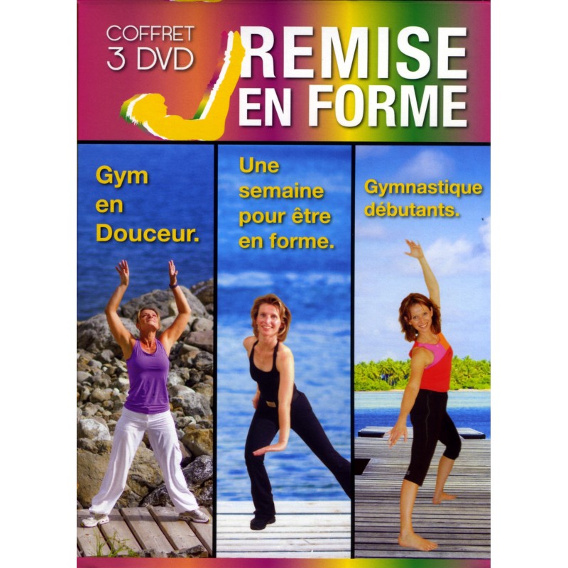 REMISE EN FORME - 3 DVD