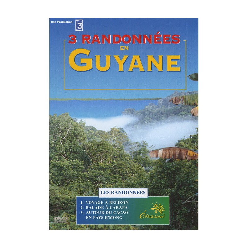 GUYANE - DVD  RANDONNEES