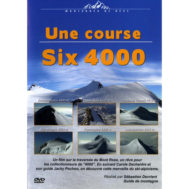 UNE COURSE SIX 4 000 - DVD