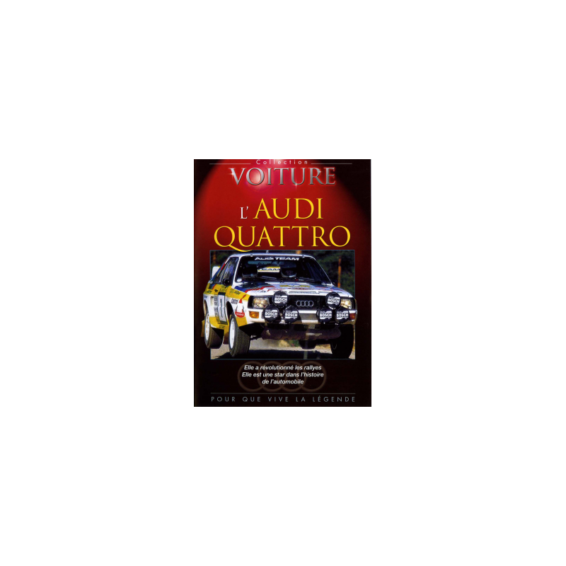 L'AUDI QUATTRO - DVD