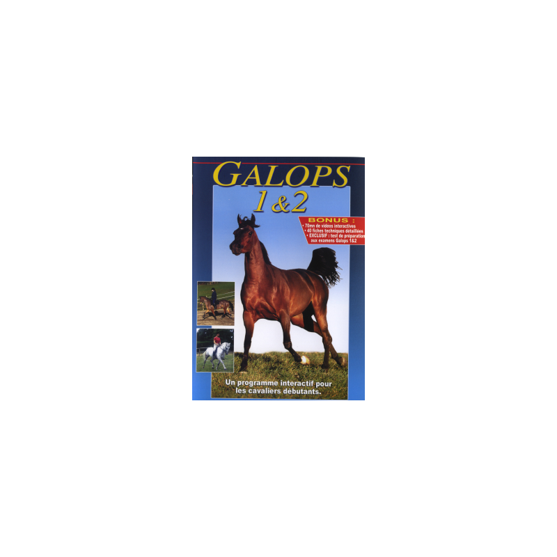 GALOPS 1 ET 2 - DVD EQUITATION FACILE