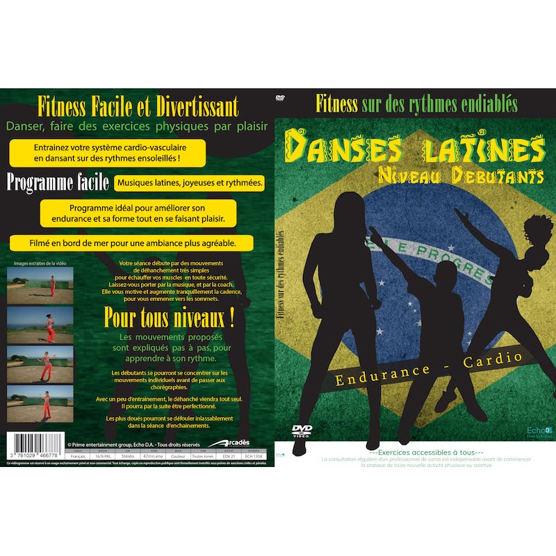 DANSES LATINES - NIVEAU DEBUTANT - DVD