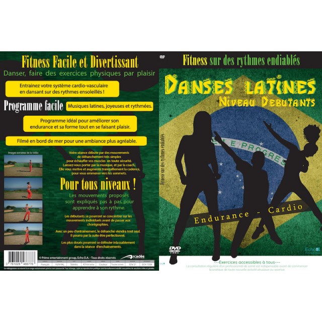 DANSES LATINES - NIVEAU DEBUTANT - DVD