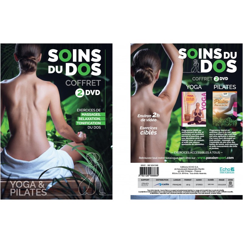 EXERCICES POUR LE DOS - 2 DVD