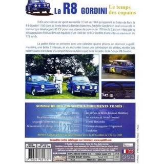 R 8 GORDINI - DVD LE TEMPS DES COPAINS 2