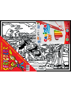 Les Glaneuses (Millet). Tableau à colorier Sericolor®... 2