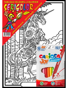 La licorne par Gregory. Tableau à colorier Sericolor®... 2