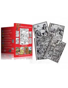 Le pocket des animaux de la ferme. Tableau à colorier... 2