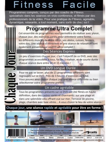 CHAQUE JOUR - DVD FITNESS FACILE