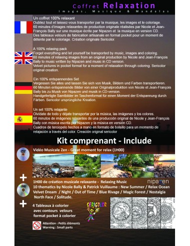 DETENTE RELAXATION BIEN ETRE - CD DVD TABLEAUX