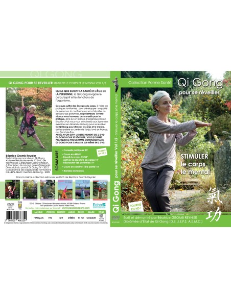 QI GONG - POUR SE REVEILLER - STIMULER LE CORPS ET LE MENTAL - DVD
